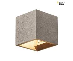 SLV LED Wandlampe SOLID CUBE für die gemütliche Innenbeleuchtung von Wänden, Flur, Fassaden, Treppen, Eingängen | Up- and Down Wandleuchte, Wand-Beleuchtung, Wand-Strahler | LED G9, max. 25W, D - A+