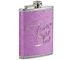 Premier Housewares Weinregal, Chrom, Kapazität 4 Flaschen