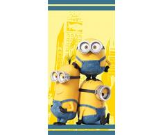 St.Ioannidis&Son Strandtuch Minions 2, 100% Polyester, Mikrofaser, einfarbig, 70 x 140 cm