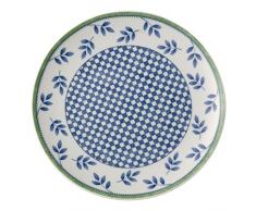 Villeroy & Boch Switch 3 Castell Frühstücksteller, 20 cm, Porzellan, Weiß/Blau/Grün
