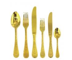 MEPRA Casablanca ORO Besteck, 36 Stück