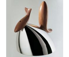 Alessi Pito“ Wasserkessel 180cl, Edelstahl, Silber, 11.5 x 19.5 x 14 cm