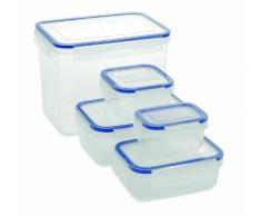 Addis Clip & Close Rechteckige Frischhaltedosen, 5-teiliges Set