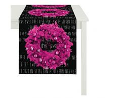 APELT 5157 _45x135_Fb. 33 Tischläufer, Baumwolle, rot, 45 x 135 x 0.5 cm