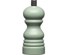 Kitchen Craft MasterClass Capstan Kleine Salz-oder Pfeffermühle, Keramik, Vintage Blau, 5.5 x 5.5 x 12.5 cm