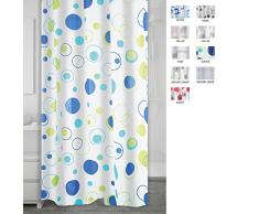 RIDDER 303080 Duschvorhang Folie ca. 180 x 200 cm, Kreise