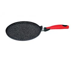 Stylen Cook ROCKPEARL FIRE Crepepfanne Vollinduktion, Aluminium geschmiedet, schwarz/rot, 25 cm