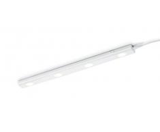 Trio Leuchten LED Wandleuchte Aragon 273170401, Kunststoff weiß, 4x 1 Watt
