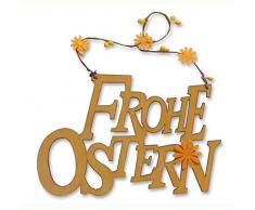 Amsinck 66470 - Osterdeko zum Hängen Frohe Ostern, ca. 24 cm