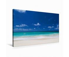 Premium Textil-Leinwand 75 cm x 50 cm quer Isla Mujeres | Wandbild, Bild auf Keilrahmen, Fertigbild auf echter Leinwand, Leinwanddruck