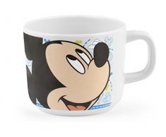 LULABI Mickey Becher, Melamin, hellblau