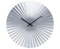 Karlsson Sensu Uhr, Wanduhr, Stahl, Silber, One Size