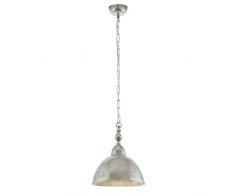 EGLO EASINGTON Hängeleuchte Stahl 60 W, nickel