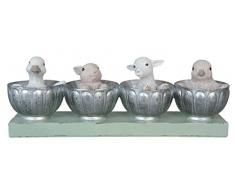 Clayre & Eef 6PR1053 Dekoration Ostern 26 * 6 * 9 cm