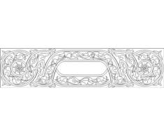 INDIGOS 4250380556246 Wandtattoo w240 Orient, Ranke 80 x 19 cm, weiß