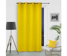 Soleil d Ocre Alix Ösenschal, Polyester, gelb, 135 x 250 cm