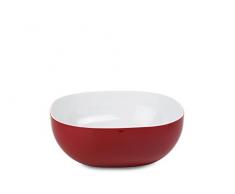 Mepal Schale Synthesis 2.5 L, Plastik, Lunar Rot, 23 x 23 x 8.8 cm