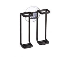 YAMAZAKI home Tower Zahnbürstenhalter, weiß Schwarz