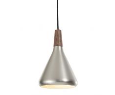 Nordlux 78203032 Pendelleuchte, Metall, E27, 27 cm, silber