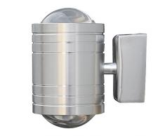 Eco Light Moderne Designer Außenwandleuchte Ulm, Aluminium, LED 6 W, IP44 ST 242