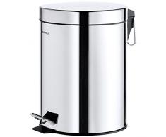blomus 68944 Treteimer NEXIO, Edelstahl poliert