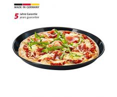 Westmark Pizzablech, Rund, Durchmesser: 32,5 cm, Emaille, Schwarz, 33922270