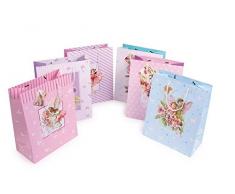 Small Foot Company Geschenkartikel Geschenktüten, 6er Set, Mehrfarbig