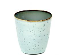 SERAX B5116116 Terres de Rêves Kaffeeservice Töpferei hellblau, blau