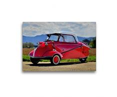 Calvendo Premium Textil-Leinwand 45 x 30 cm Quer-Format Messerschmitt KR 200 Kabinenroller | Wandbild, HD-Bild auf Keilrahmen, Fertigbild auf Hochwertigem von Ingo Laue Mobilitaet Mobilitaet