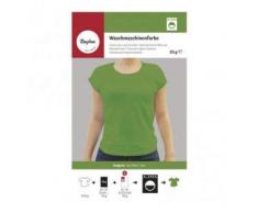 Rayher 35021414 Waschmaschinenfarbe, lindgrün, Btl. 25 g, Textilfarbe Waschmaschine, Färbemittel Textilien
