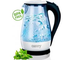 CAMRY Wasserkocher, Glas, Mehrfarbig, Einheitsgröße