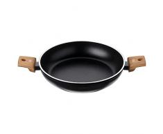 Silit Faggo Servier-/ Bratpfanne, 24 cm, Aluminium beschichtet, Induktion, Kunststoffgriff, PFOA frei, für schonendes Braten