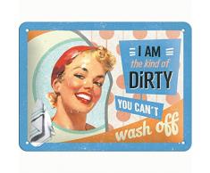 Nostalgic Art Blechschild 15x20 cm, Bunt, kleine