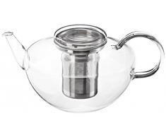 Trendglas Jena Teekanne Opus in schlichter Ãsthetik mit Edelstahlsieb, 1.2 L