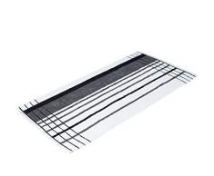 Gözze Duschtuch, 100% Baumwolle, 70 x 140 cm, Berlin, Streifen, Anthrazit/Schwarz, 102-1118-5