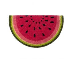 DII Natürliche Kokosfaser Fasern, 45,7 x 76,2 cm Eintrag Wege Outdoor Fußmatte mit Rutschfeste Unterseite – Hello Aqua, Wassermelone, 18x30