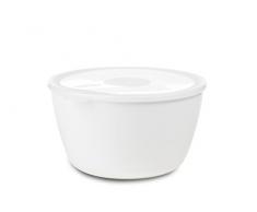 Mepal Schale mit Deckel volumia 3 L, Plastik, Weiß, 25 x 23.3 x 13.2 cm
