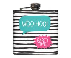 Happy Jackson Flachmann Woo Hoo, Mehrfarbig