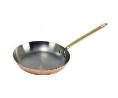 DeBuyer 6450.26 Bratpfanne Mit Bronzegriff Runde Bratpfanne-26Cm