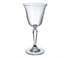 Cristal de Bohemia Melanie Weinglas, Glas, durchsichtig, 8.5x8.5x17 cm, 6