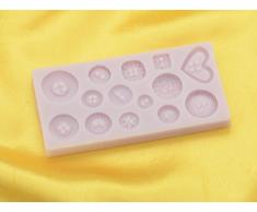 Teigschaber 11538Â flexique Tasten Silikonform fÃ¼r 6Â x 1Â x 12Â cm, rosa