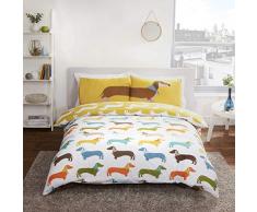 Rapport Bettbezug, Polycotton, Ocker, Doppelbett