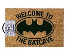 empireposter Batman Welcome to The Batcave - Fußmatte, Größe: 60 x 40 cm, Material Kokosfaser/PVC