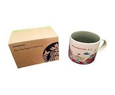 Starbucks Washington, D.C. You Are Here Collection Kaffeetasse, Keramik, ca. 400 ml, mit Geschenkbox