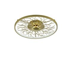 Fischer&Honsel Diego Deckenleuchte, Metall, 21 W, goldfarben