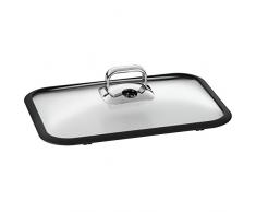 WMF Vitalis Glasdeckel mit Silikonrand für 6,5l, Silikondichtung, spülmaschinengeeignet