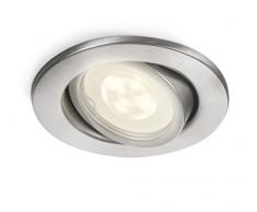 Philips LED Einbauspot, Fresco, Edelstahl, 172894716