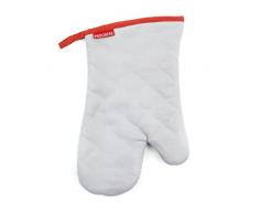 PROGRESS MFPRO10839R Ofenhandschuh, Polyester-Baumwollgewebe, 31,75 x 20 x 1 cm, Grau/Rot