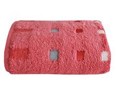 framsohn Handtuch, Baumwoll-Mischgewebe, Koralle, 50 x 100 cm