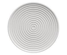 Thomas ONO flach 15 cm (= Kombi-Untertasse) Teller, Porzellan, Weiss, 15 x 15 x 2 cm